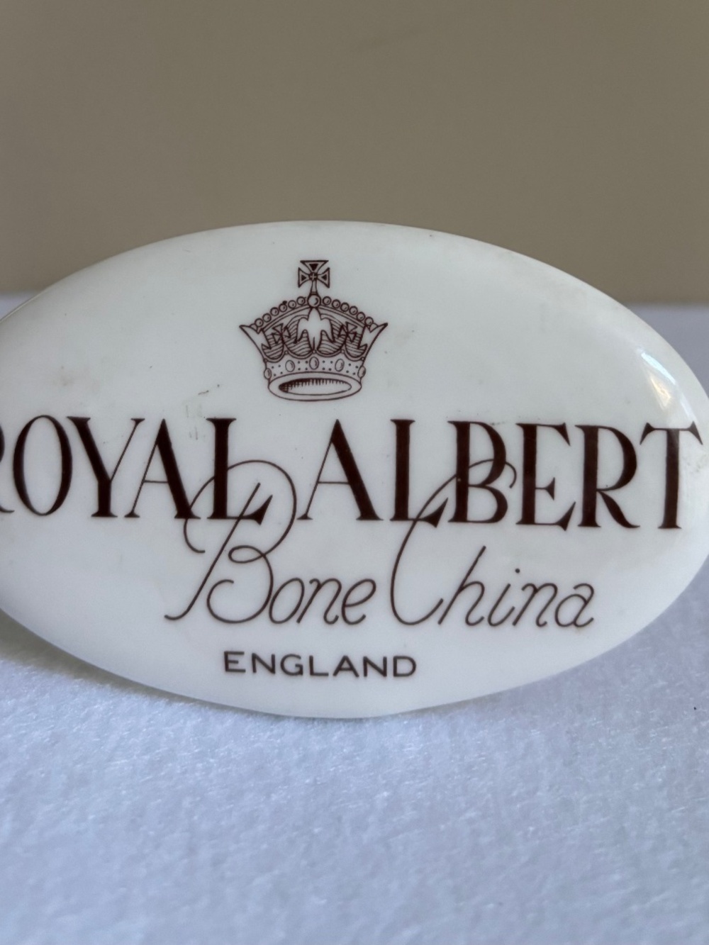 Royal Albert Dealer Plaque